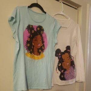 Graphic T-Shirts with Illustrated Characters